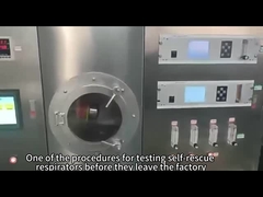 Video de prueba del respirador de auto-rescate