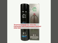 Rango de temperatura 5°C-55°C Extintor de incendios con norma de aplicación XF86-2009