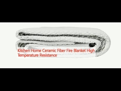 Cocina para el hogar manta de cerámica de fibra de fuego resistente a altas temperaturas