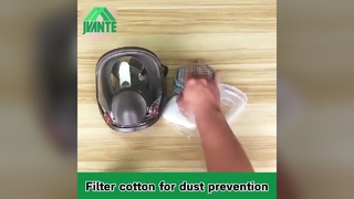 Guía de instalación de la máscara antigás MJ-4006