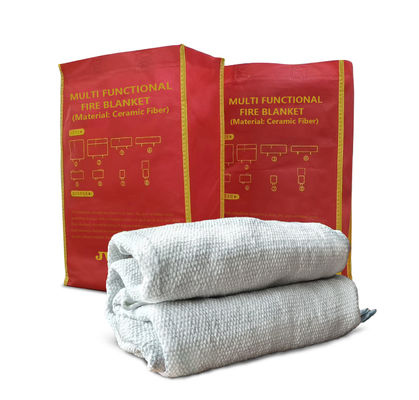 Cubierta de fuego de fibra de cerámica blanca Solución perfecta para emergencias de fábrica