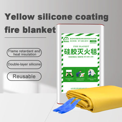 Ht800 Home Fire Proof Safety Emergency Fire Registant Fiberglass Fire Blanket for Kitchen