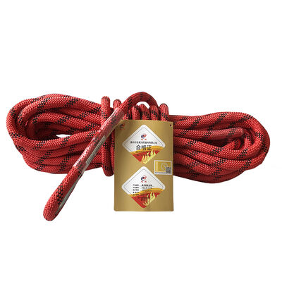 Safety Rope For Fire-Fighting. Rescue Rope For High-Altitude Work. 16mm In Diameter. Polyester Material. Anti-Wear.