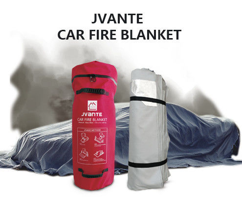 1100℃ Temperature Short Term Fire Extinguisher Blanket 6*8 600g/M² For High Temperaturer