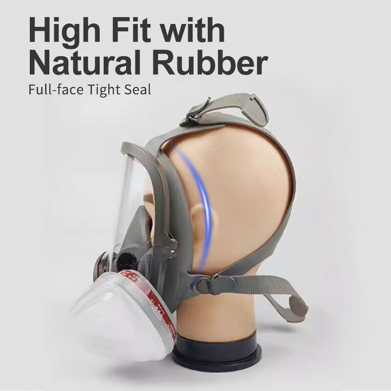 papr MJ-4006 EN136-Certified KN95 Filter Gas Mask Anti Dust For Construction Mining Chemical Painting Safety