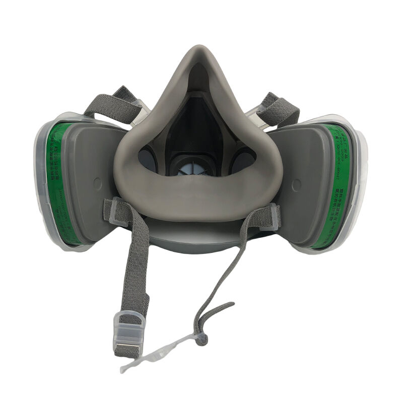 410 Dual Cartridge Half Mask FD-410 For Dust & Gas TPE EN140 40pcs/CTN In Mining Painting Chemical