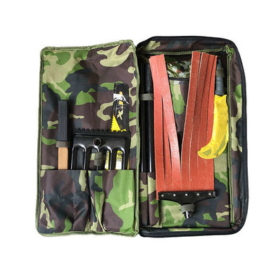 Conjunto de herramientas combinadas para la extinción de incendios forestales, kit de rescate individual de 8 piezas, conjunto de herramientas forestales portátiles