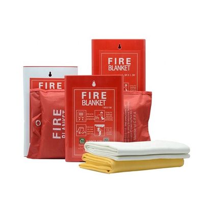 Cubierta de fuego de fibra de vidrio ligera de 1,2*1.2 con peso de manta de 0,7 kg