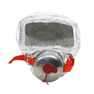 Tipo de filtro máscara de auto-rescate contra incendios, aparato respiratorio de auto-rescate contra humo, máscara de escape contra incendios de hoteles familiares