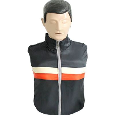 Simulación de reanimación cardiopulmonar de RCP maniquí mitad, versión de cuerpo entero