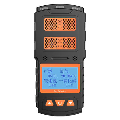 Detector de gas portátil X-4 de 4 en 1