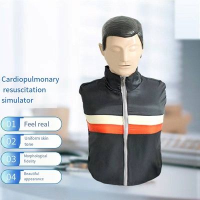 Simulación de reanimación cardiopulmonar de RCP maniquí mitad, versión de cuerpo entero