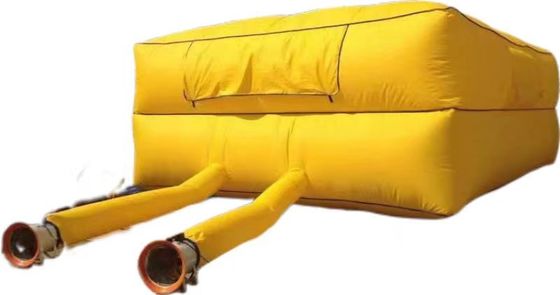 Cuchillo de aire de incendios y salvavidas inflable, protección de la altura del sitio, rescate de protección contra caídas, ejercicio de formación