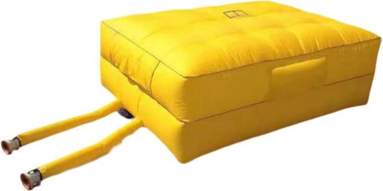 Cuchillo de aire de incendios y salvavidas inflable, protección de la altura del sitio, rescate de protección contra caídas, ejercicio de formación