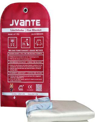 Cubierta de fuego de fibra de vidrio para bolsas Tamaño 39.5cm x 22.5cm 1.6*1.8 1.2*1.2 0.7 kg Peso
