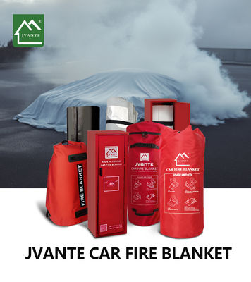 Cubierta antiincendios de fibra de vidrio para automóviles Blanco 4*6 6*8 6*9 10*12M o personalizado