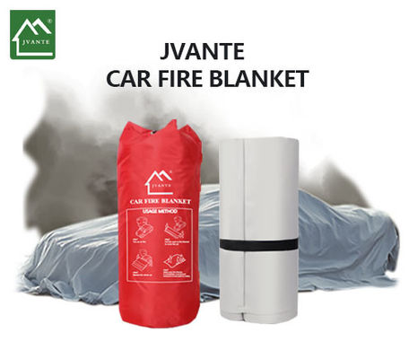 Cubierta de seguridad contra incendios blanca para automóviles Protección esencial