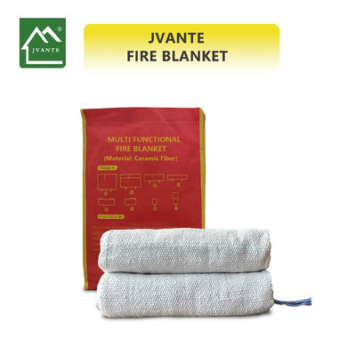 Cubierta de fuego de fibra de cerámica blanca Solución perfecta para emergencias de fábrica