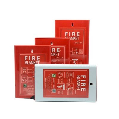 Cubierta de fuego de fibra de vidrio Blanco 1.2 * 1.2 Cocina para el hogar 430gm