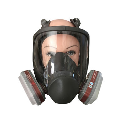 Respirador de silicona grigio KN95 reutilizable para la protección contra el polvo y la función de la máscara de gas