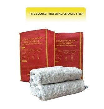 Cubierta contra incendios de fibra cerámica sin ancho de la manta esencial para situaciones de incendio de emergencia