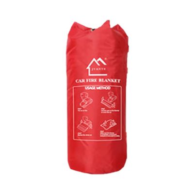 Blanco de alta silicona JAT-303 Blanco contra incendios 0,6 espesor de fibra de vidrio Blanco contra incendios de vehículos Soldadura Protección de alta visibilidad