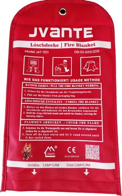 OEM ODM 1.8m*1.8m manta de extintor de incendios para cocina
