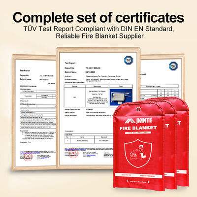 OEM Fibra de vidrio de extinguidor de incendios personalizado EN 1869 Certificado mayorista etiqueta privada para los importadores globales B2B